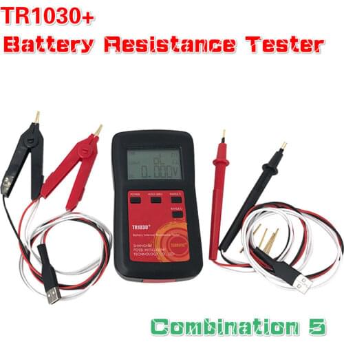 Upgrade YR1030 Lithium Battery Internal Resistance Test TR1030 Electrical DIY 18650 Nickel Hydride Button Dry Battery Tester C5