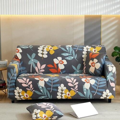 1/2/3/4 Seater Plants Animal Pattern Stretch Sofa Slipcover For Living Room Home Decor Elastic Sofa Covers Chair Couch Cushion
