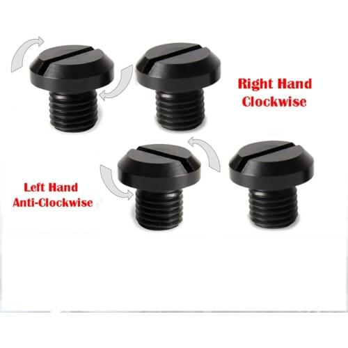 2PCS Universal M10*1.25 Motorcycle Mirror Hole Plug Screw Bolts For Yamaha Honda Kawasaki Suzuki BMW Triumph Aprilia Ducati