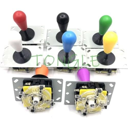 Free Shipping New Arrival Arcade joystick DIY Joystick Red Ball 4/8 Way Joystick Fighting Stick Parts For Game Arcade Hot Promot