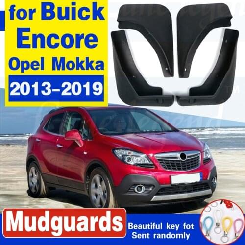 For Opel Mokka X Vauxhall Buick Encore 2013 - 2019 Mudflaps Splash Guards Front Rear Set Mud Flaps Mudguards 2014 2015 2016 2017
