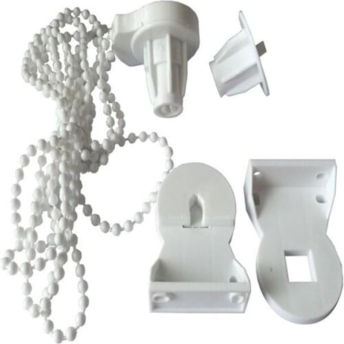 25mm Home Decor Bracket Bead Chain Curtain Accessories Window Treatments Hardware Roller Blind Shade Kit Control Ends