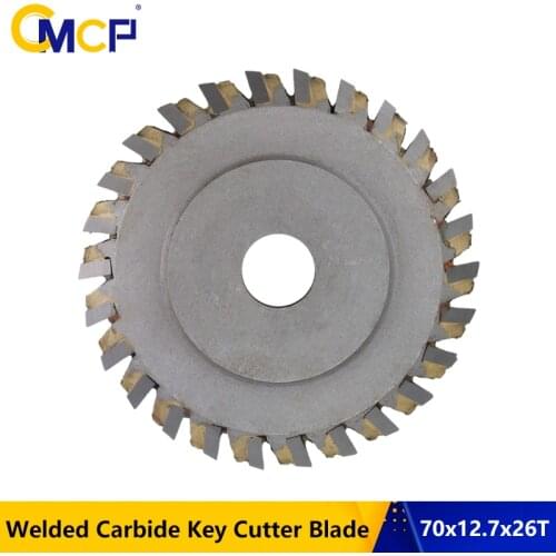 CMCP Key Cutting Saw Blade For WENXING Key Cutting Machine 70x12.7x26T Tungsten Carbide Cutting Blade