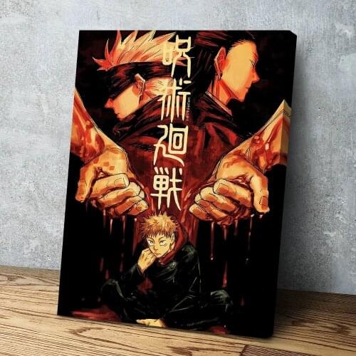 Home Decoration Jujutsu Kaisen Anime Strong Gift Hd Prints Painting Pictures Wall Art Modular Canvas Poster Bedside Background