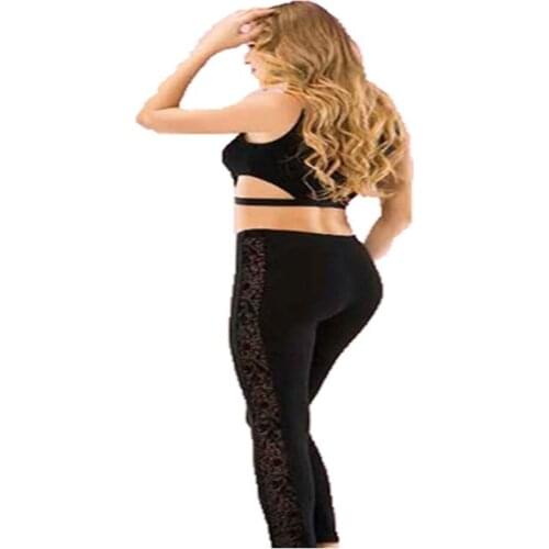 COMBED ELASTAN LACE DETAILED LONG TIGHTS 93% Cotton 7% Elastane