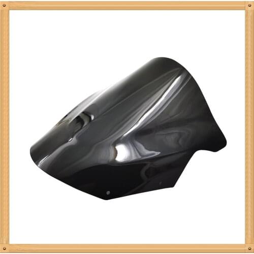 ER6F ER6N 09-11 Double Bubble Windshield Windscreen Wind Shield Viser For Kawasaki Ninja 650 ER-6F EX650R ER-6N 2009 2010 2011