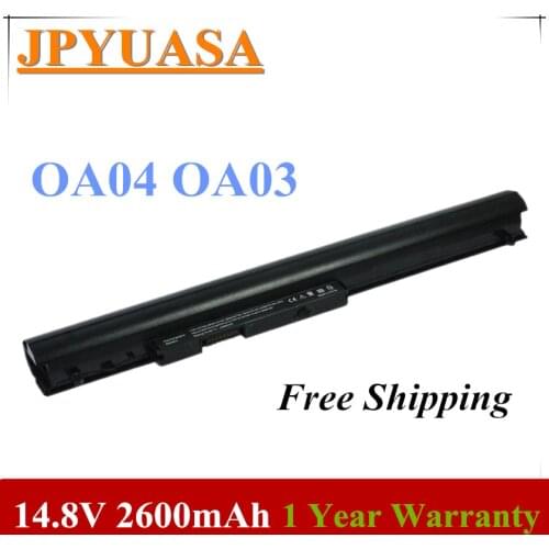 7XINbox 14.8V 2600mAh OA04 OA03 Laptop Battery For HP 240 G2 G3 CQ14 CQ15 740715-001 746458-421 746641-001 HSTNN-LB5S HSTNN-IB5S