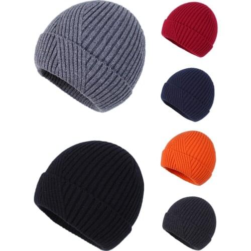 Connectyle Unisex Mens Women Classic Fashion Warm Winter Hats Daily Knit Cable Cuff Beanie Skull Watch Cap For Male Female