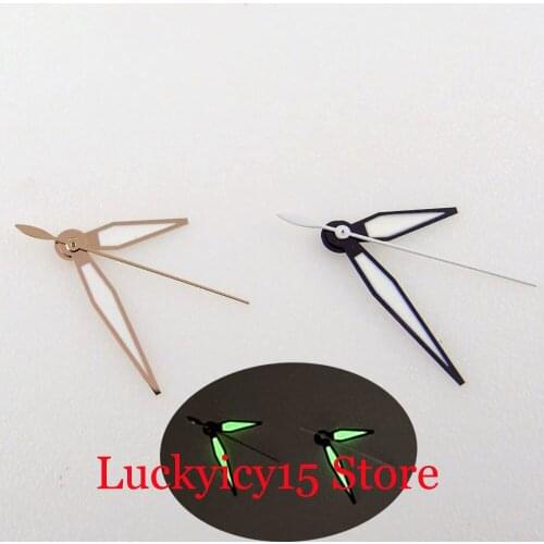 GreenLuminous New Automatic Watch Hand set fir NH35A NH36A 7S26