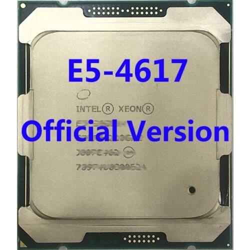 E5-4617 Official Verasion CPU Intel Xeon rocessor 2.9Ghz 6-Core 15M TPD 130W FCLGA2011 For X79 Motherboard