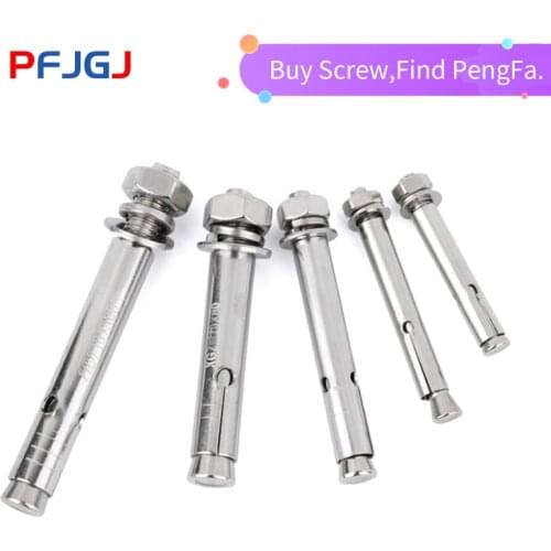 Peng Fa 304 Stainless Steel Expansion Screw Drawing Explosion Screw Expansion Screw M6M8M10M12M16