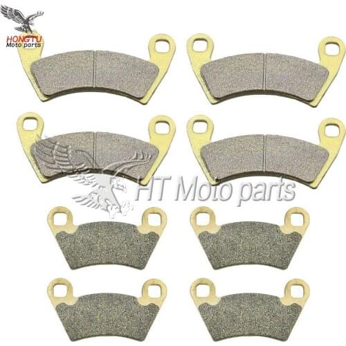 Front Rear Brake Pads For POLARIS ATV 400 Ranger 10-11 500 08-12 700 08-09 800 10-13 900 11-13 Ranger EV (Electric) 10-11