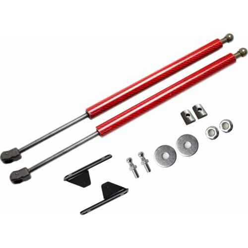 For Toyota Avensis T270 2009-2018 2x Front Hood Bonnet Modify Gas Struts Carbon Fiber Lift Support Shock Dampermper