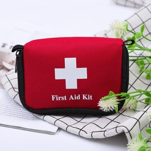 Portable Travel First Aid Self Defense Kit Outdoor Camping Hiking Emergency Medical Bag Waterproof Survival Kit Empty Handbag