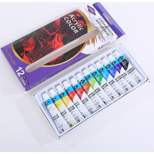 Diy Graffiti Paint Acrylic Paint 12 Color Suit DIY Graffiti Pigment Set For Oil Art Painting Supplies Gifts Kids Graffiti