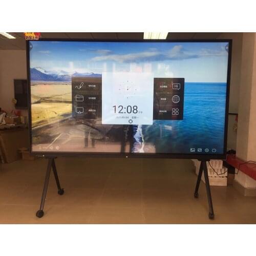 110 inch 4K android Smart television TV/touch screen interactive lcd display with PC built in