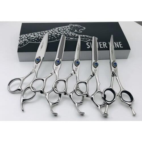 Japanese Hair Scissors Professional Hairdressing Scissors with Big Bearing Screw Hair Cutting and Thinning Scissors Hot