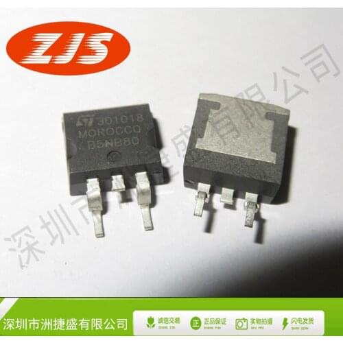 100% New Original In Stock STB5NB80T4G STB5NB80 B5NB80 TO-263 800V 5A