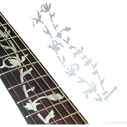 New 1X Tree Of Life Instrument Beautiful Guitar Bass Inlay Decal Ultra Thin Sticker hot selling Drop Ship