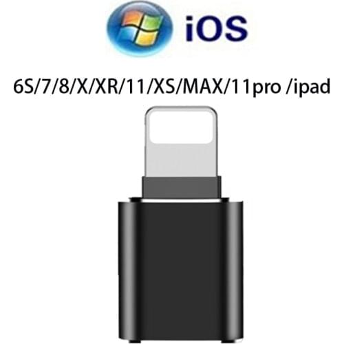 The flash Apple adaptor applies to the usb pen driver adaptor pendrive Apple cell phone/6S/7/8/X/XR/11/XS/MAX/11pro/ipad