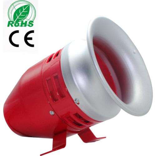 Motor siren MS-390 12V 24V 220V Automotive Air Raid Siren Horn Car Truck Motor Driven Alarm small motor buzzer