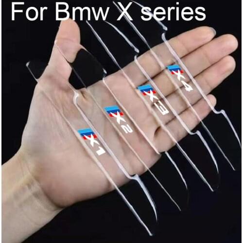 Car accessories car door anti-collision strip decoration For BMW x1 x2 x3 x4 x5 x6 x7 e70 f25 f15 g01 e71 f48 e84 e53 g05