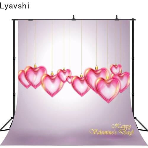 Lyavshi pink Valentines Day photography backdrops Vinyl background for photo studio photographic background
