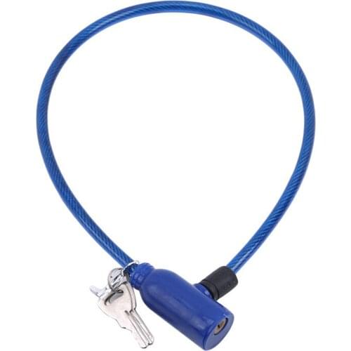 Multi-purpose Bicycle Lock Exquisite Steel Cable Lock Outdoor Bike anti-theft Lock Mountain Bike Wire Lock Accessories Security