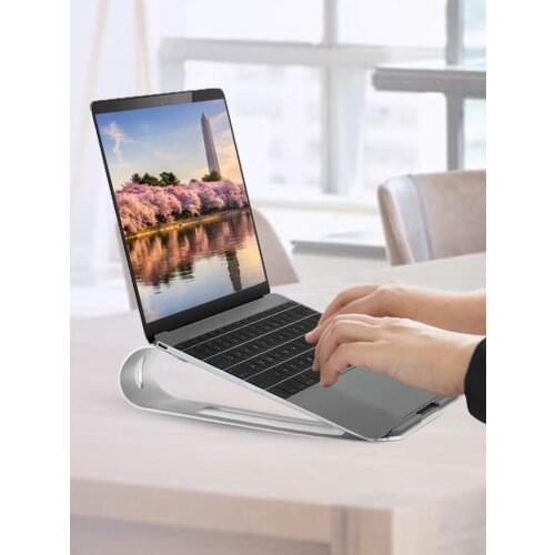 Newest Portable Laptop Cooling Stand Tilted Laptop Riser Ergonomic Laptop And Tablet Wedge For 11inch-15inch Laptops Or Tablets