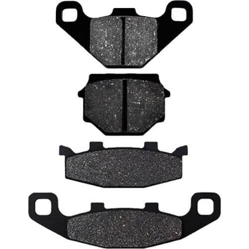 Motorcycle Front and Rear Brake Pads for KAWASAKI EX 500 EX500 Ninja 500 1994-2009