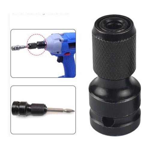 Wrench Conversion Head Square Hex Telescopic Sleeve Electric Adapter Hex Conversion Rod Joint Telescopic Handle Converter