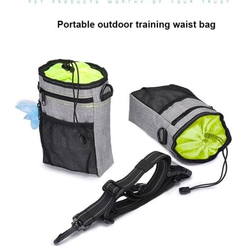 Outdoor Training Dog Snack Bag Portable Dog Food Bag Strong Wear Resistance Large Capacity Durable Puppy Snack Bait Waist Bucket
