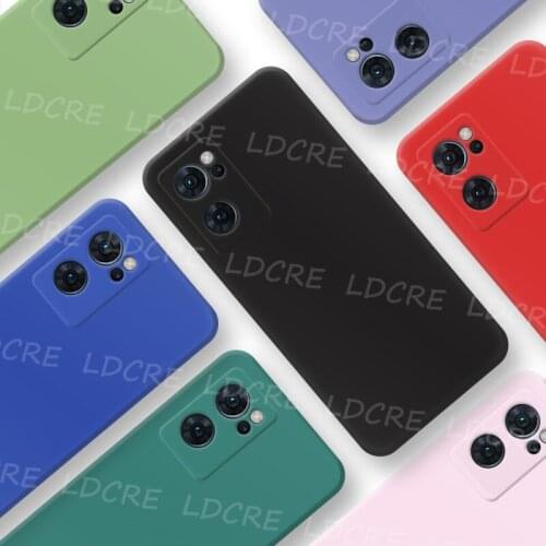 Liquid Silicone Bumper For OnePlus 8T Case For OnePlus 8T 7T 8 Pro Nord Cover Original TPU Protective Phone Case For OnePlus 8T