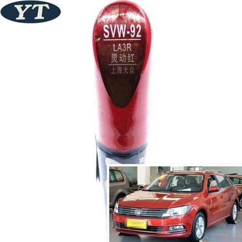 Car scratch repair pen, auto painting pen RED color for volkswagen polo golf 6,7 touran passat tiguan CC ,car painting pen
