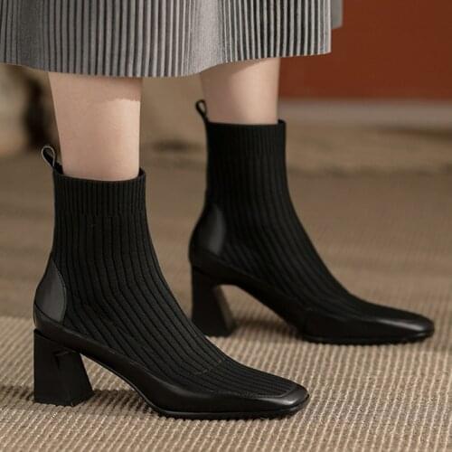 Shebywish Women's High Boots