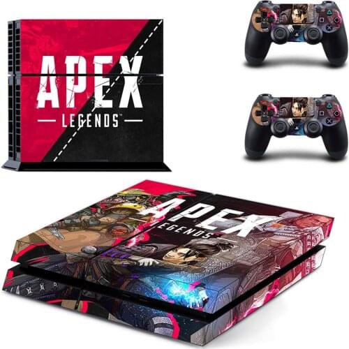 APEX Legends PS4 Stickers Play station 4 Skin PS 4 Sticker Decal Cover For PlayStation 4 PS4 Console & Controller Skins Vinyl