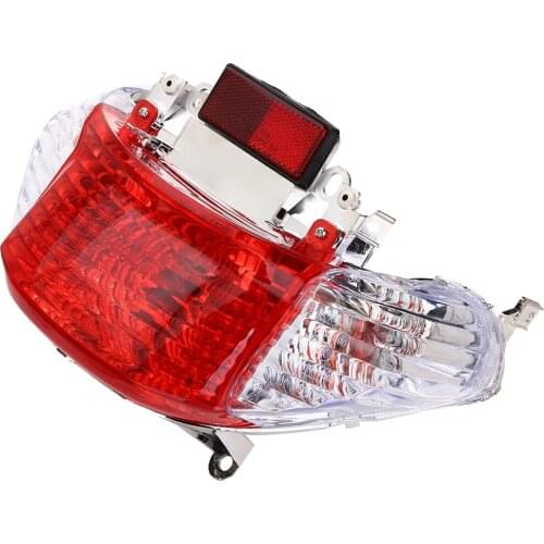 Motorbike Rear Tail Light Turn Signal Lamp For GY6 Chinese Taotao Sunny 50cc