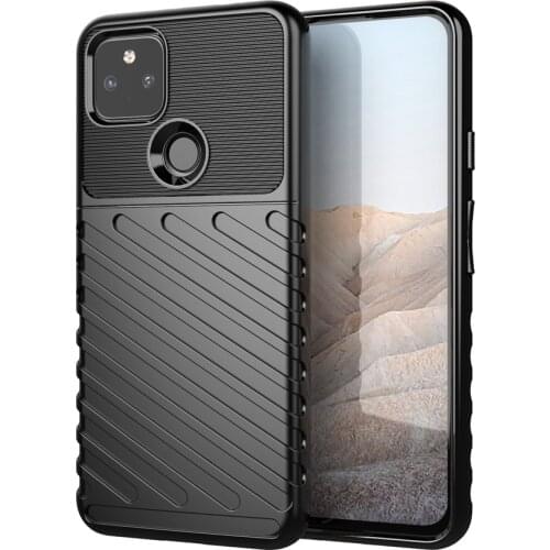 Slim Full-Body Protective cover Anti-scratch Shock-Absorption Flexible TPU Rubber Case for Google Pixel 5A 5G Pixel 4A 5 XL