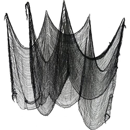 Creepy Cloth Terrifying Tear-Resistant Eco-Friendly Skulls Skeleton Backdrop Party Decor