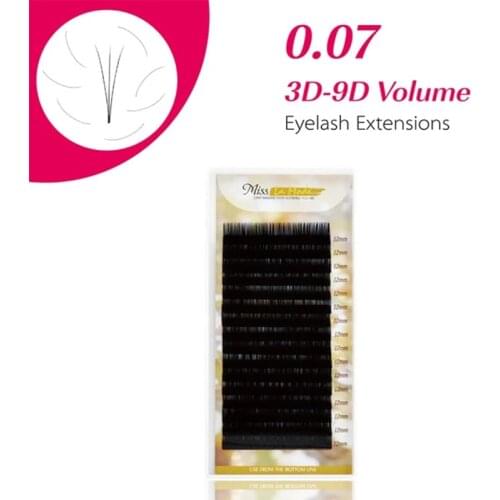 0.07 BCD Curl 1Pc/lot 3D-9D Volume False FakeEyelash Extension New Products Hot Selling Promotion Price mink eyelash