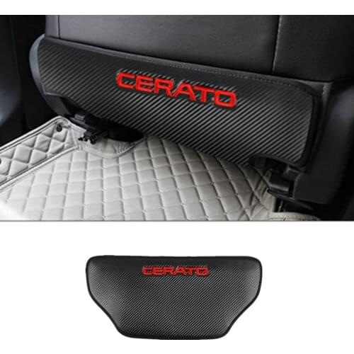 1pcs Car Seat Back Anti-Kick Cushion Pad Rear Seat Passenger Anti-Dirty Kick Pad for KIA Cerato k3 Cerato 2 Cerato 3 Accessories
