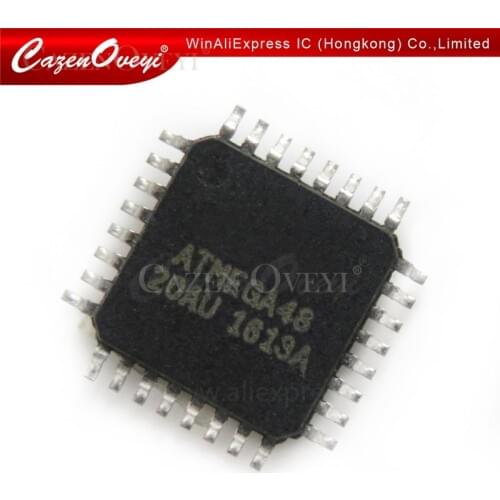 5pcs/lot ATMEGA48-20AU ATMEGA48 QFP-32 In Stock