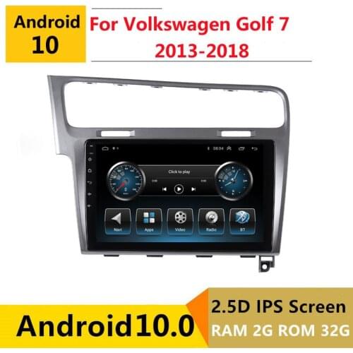 2G RAM Android car stereo for Volkswagen VW golf 7 mk7 2013 2014 2015 - 2018 radio navigation GPS Multimedia Player headunit