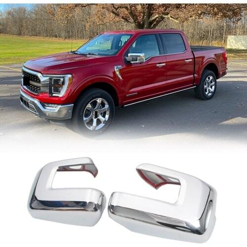 Car Exterior Side Rearview Mirror Decoration Cover Stickers for Ford F150 F-150 2021
