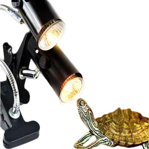 Heating Lamp Holder Ceramic Heat UVA+UVB Bulb Holder Aquarium Lighting FishTank Reptile Turtle Habitat Temperature E27 Lamp Base