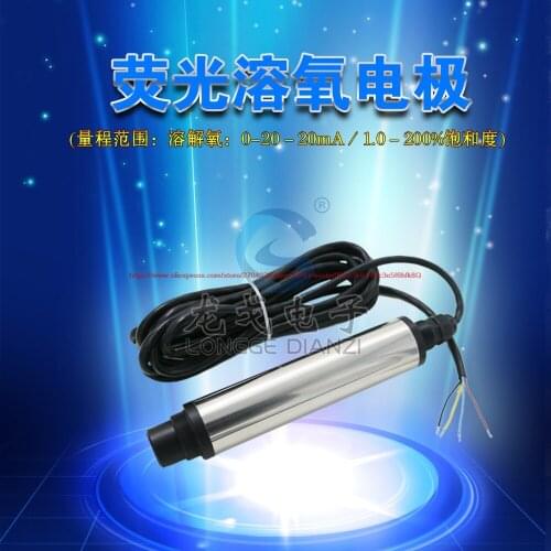 Fluorescent dissolved oxygen sensor, water quality testing instruments, dissolved oxygen analyzer probe