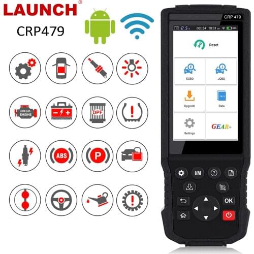LAUNCH CRP479 EOBD OBD2 Automotive Scanner ABS SAS Code Reader Car Diagnostic Tools Oil Service OBD2 Scanner Professional