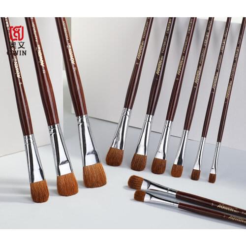 Paul Rubens AB3121 Watercolor Paint Brush Set 13 Brushes Pens for Acrylic Painting Professional Art Stationary Calligraphy