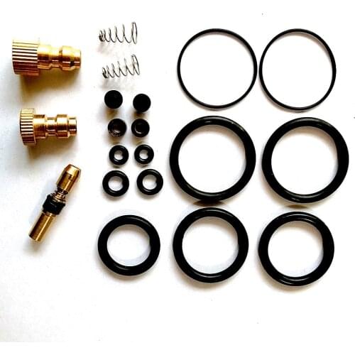 20PCS/Set PCP Pump High Pressure Air Pump Accessories Spare Kits NBR Copper Sealing O-rings 30mpa 300bar 4500psi Replacement Kit
