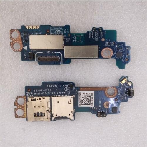 Original FOR Dell DELL 5175 5179 power button SD slot LS-C791P 0V242J